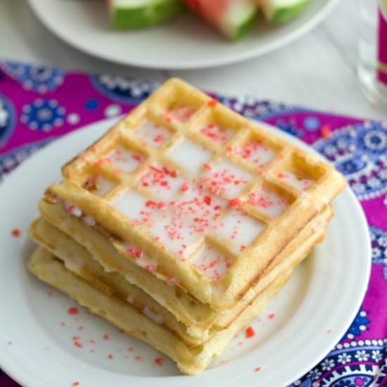 Fizzy Fruity Waffles