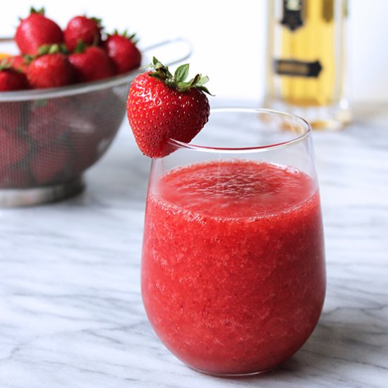 Strawberry Wine Slush