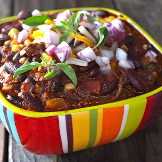 Chipotle Bacon Brisket Chili