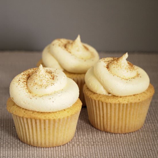 Custard Tart Cupcakes