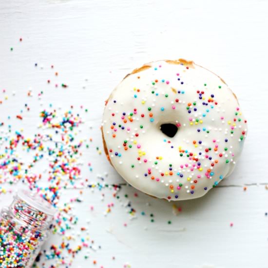 Baked Funfetti Donuts