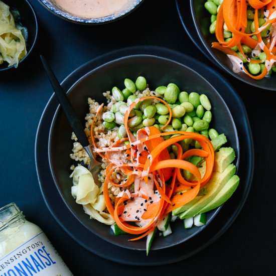 Veggie Sushi Bowls