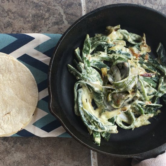 Rajas Con Crema