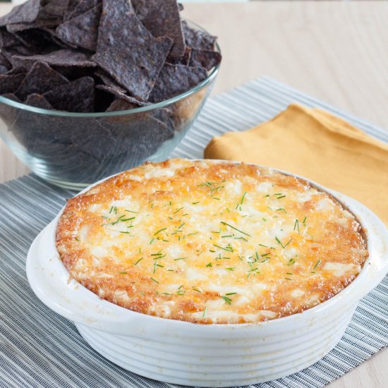 Famous Baked Onion Cheese Dip