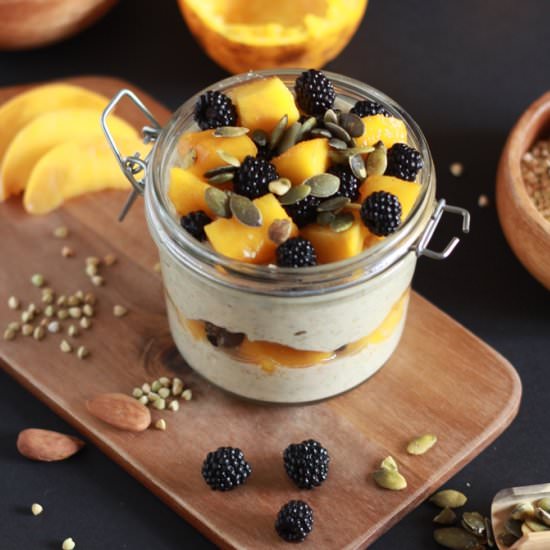 Peach Buckwheat Porridge