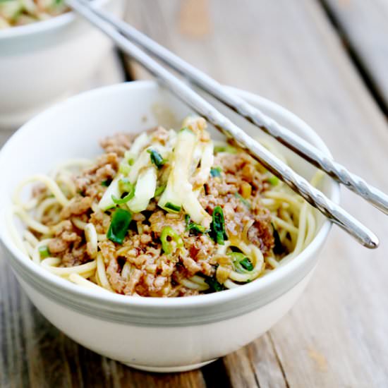 Sweet and Spicy Beef Noodles