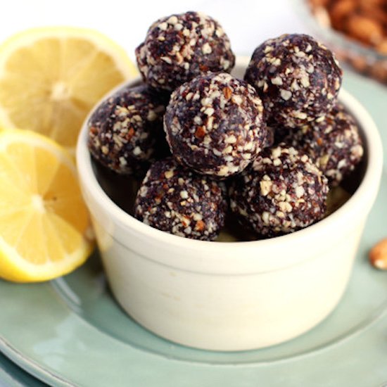 Blueberry Pancake Energy Balls