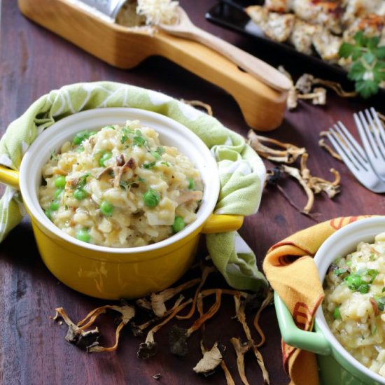 Chanterelle Mushroom Risotto