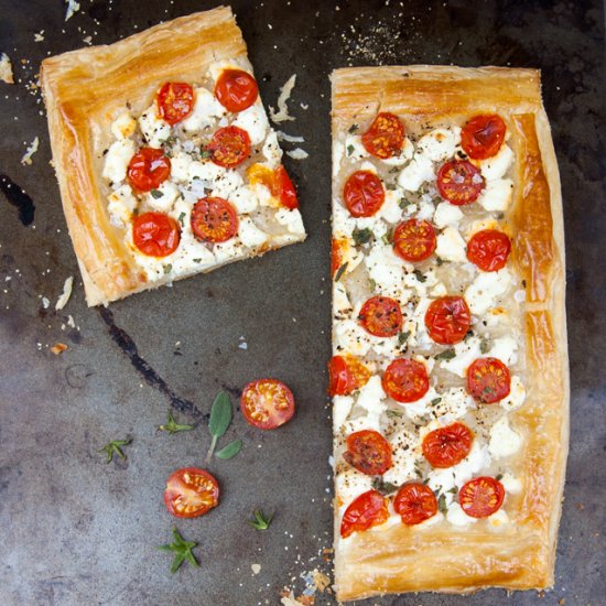 Tomato Goat Cheese Tart