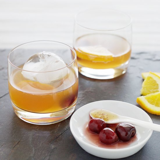 Bourbon and Hot Honey Cocktail