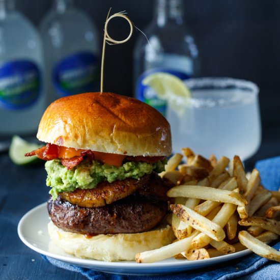 Spicy Roasted Pineapple Burger