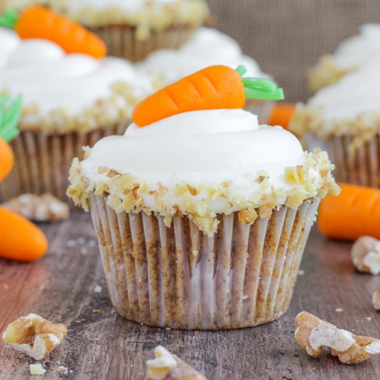 Carrot Cake Cupcakes