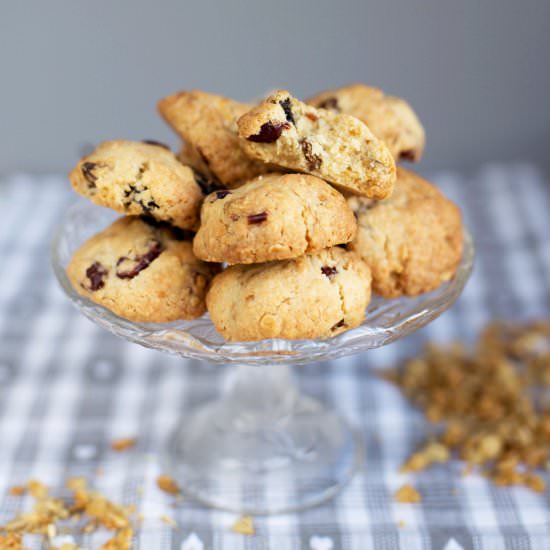 Vegan Granola and Coconut Cookies