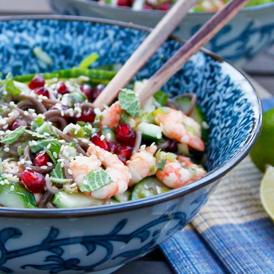 Prawn Soba Noodle Salad