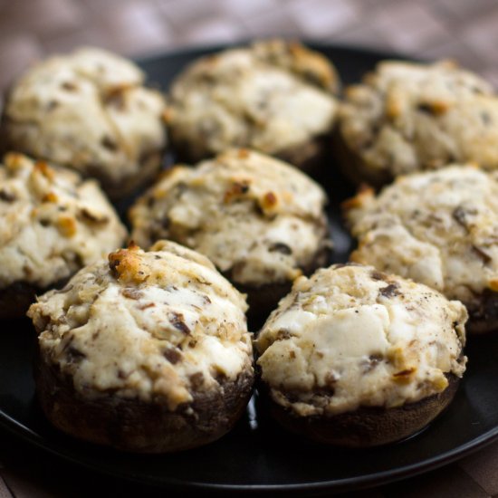 Easy Stuffed Mushrooms