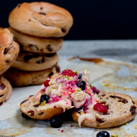 Cinnamon Raisin Bagels