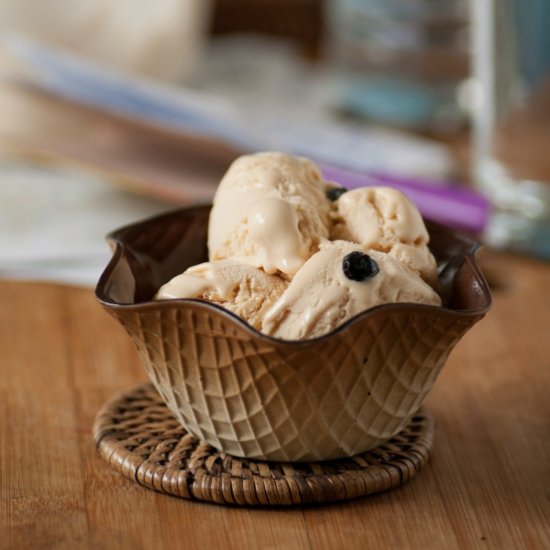 No-Churn Dulce de Leche Ice Cream