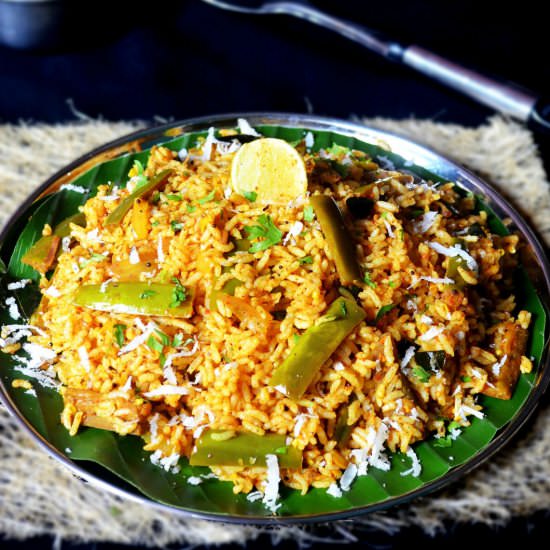 Vaangi Bath/ Brinjal Rice