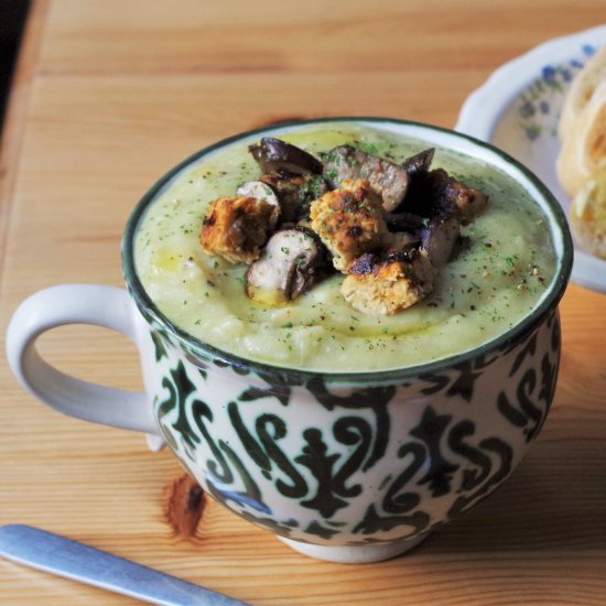 Roasted Celeriac Soup