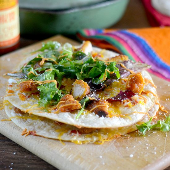 Sweet Chili Chicken Quesadillas