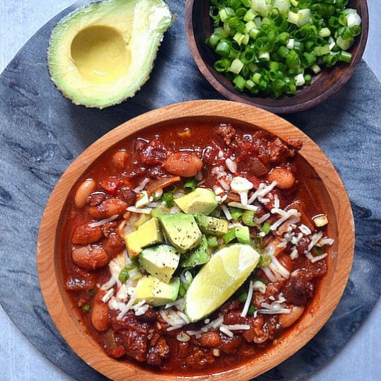 Slow Cooker Beef Chili