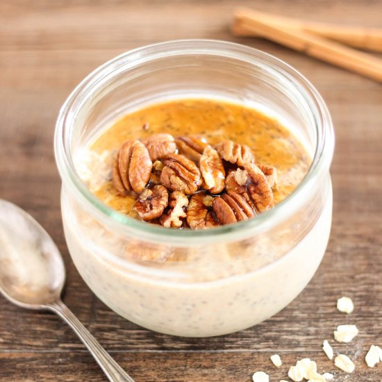 Apple Cinnamon Overnight Oats