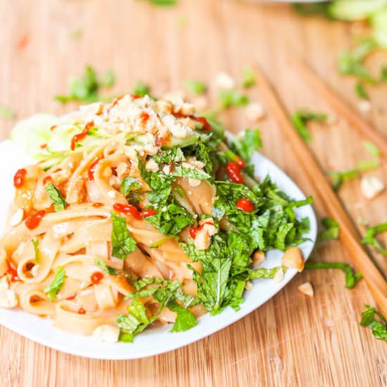 Vegan Asian Sesame Noodles