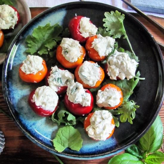 Blue Cheese Stuffed Pepper Bombs