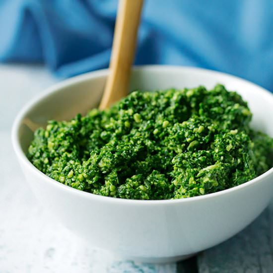 Kale and Basil Pesto