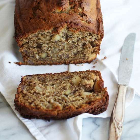 Macadamia Nut Banana Bread