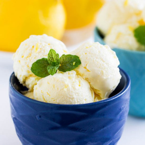 Lemon Ice Cream