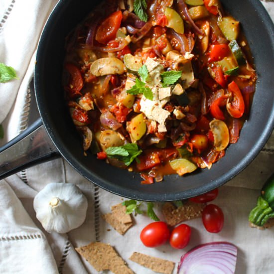 Easy Vegan Ratatouille