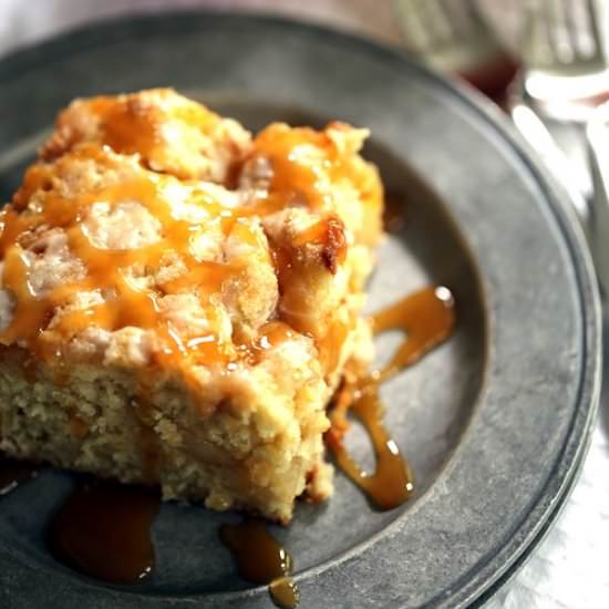 Caramel Apple Cheesecake Coffee Cake