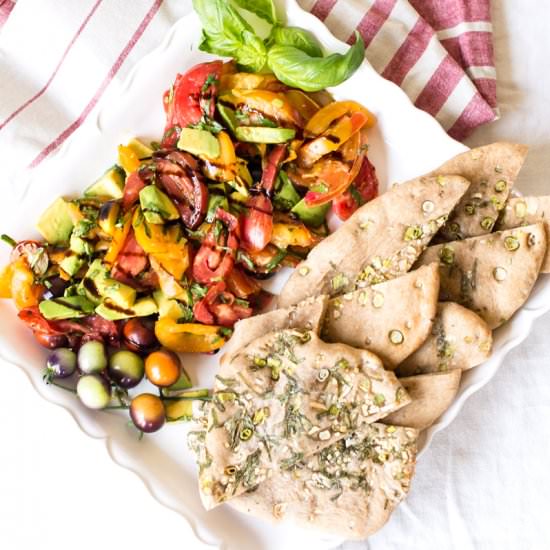 Heirloom Tomato and Avocado Salad