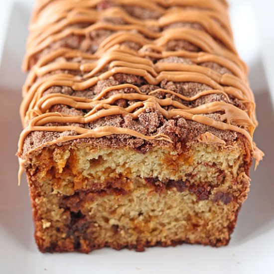 Butterscotch Cinnamon Swirl Bread