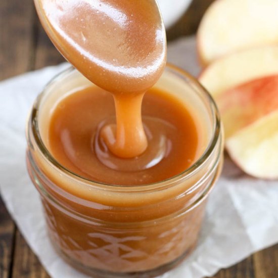 Homemade Salted Caramel Sauce