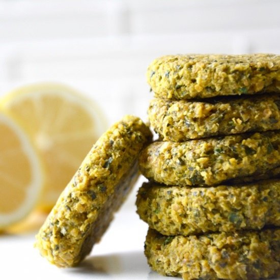 Lemon Falafel with Smokey Tahini