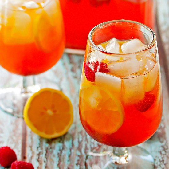 Hard Lemon & Raspberry Iced Tea