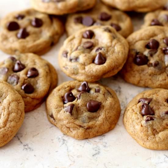 Pumpkin Chocolate Chip Cookies