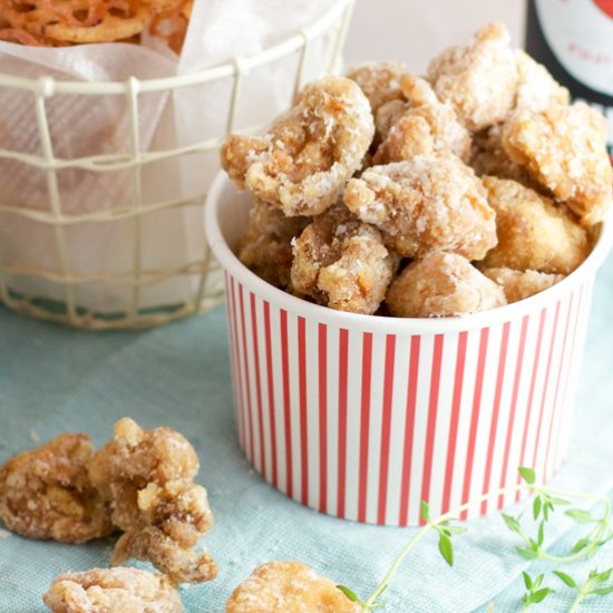 Crispy Karaage Popcorn Chicken