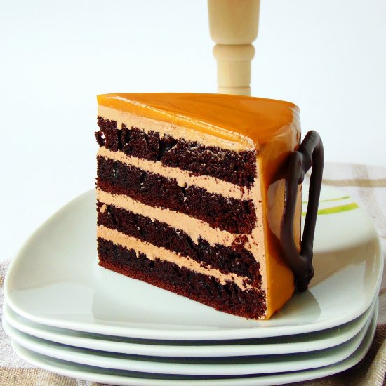 Chocolate Caramel Cake