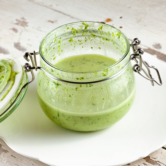 Green Tahini Salad Dressing