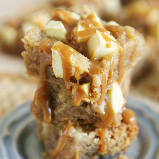 Apple Peanut Butter Bars