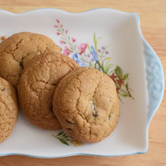 Gluten Free Chocolate Chip Cookies