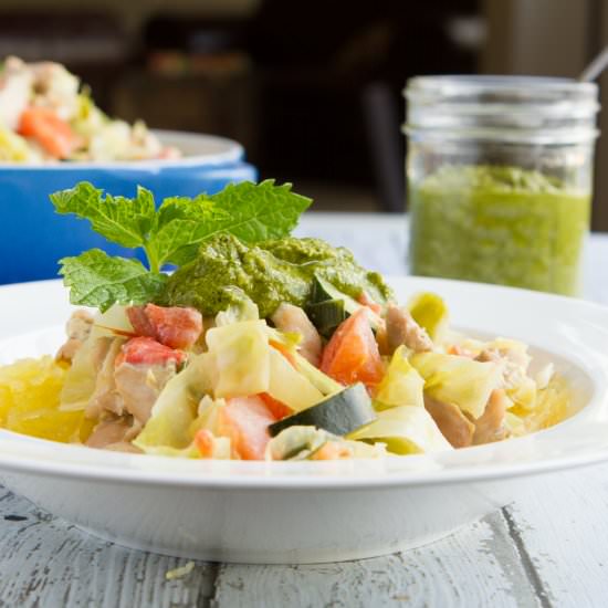 Green Coconut Curry