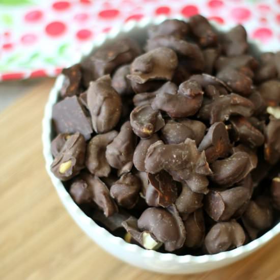 Dark Chocolate Covered Cashews