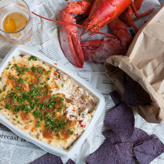 Hot Lobster & Corn Dip