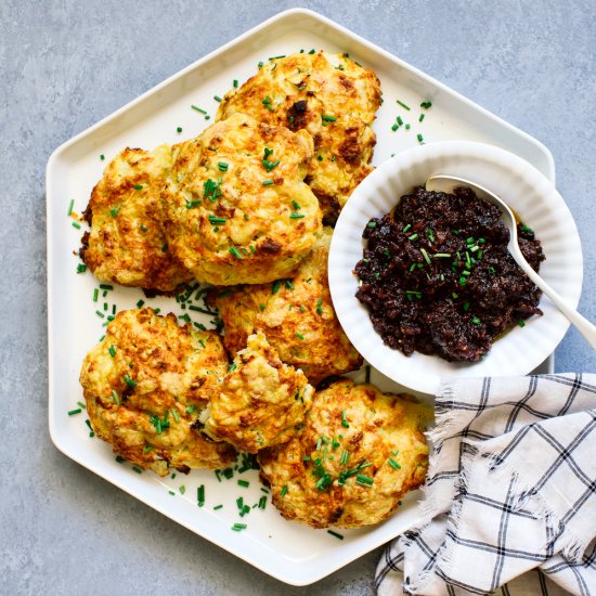 Apple Cheddar Biscuits