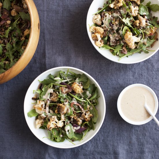 Za’atar Roasted Cauliflower Salad