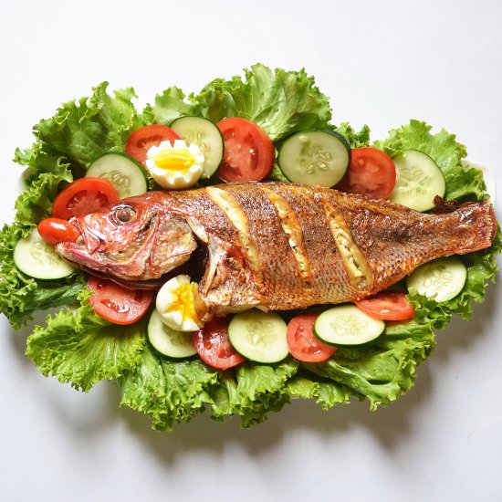 Roast Fish Salad